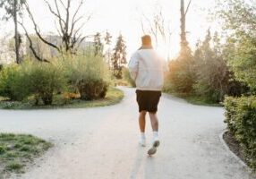 Person stands at a crossroads with several clean, well-defined paths ahead, symbolizing the choices Northshore home seller...